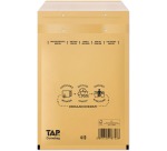 Comebag enveloppes à bulles d'air, ft 180 x 265 mm, avec bande adhésive, brun, boîte de 100 pièces