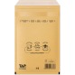 Comebag enveloppes à bulles d'air, ft 180 x 265 mm, avec bande adhésive, brun, boîte de 100 pièces
