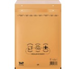 Comebag bubble mailers, ft 270 x 360 mm, with adhesive strip, brown, box of 100 pieces