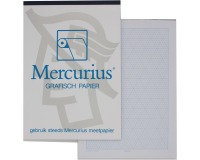 Mercurius papier graphique isométrique, 50 feuilles, ft A3