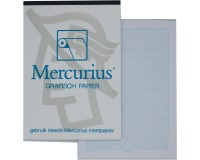 Mercurius papier graphique isométrique, 50 feuilles, ft A4