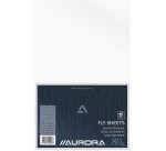 Aurora Papier Ministerium, liniert, Packung mit 20 Blättern (doppelt gefaltet)