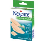 3M pansement Nexcare Comfort 360° 3 formats, paquet de 30 pièces