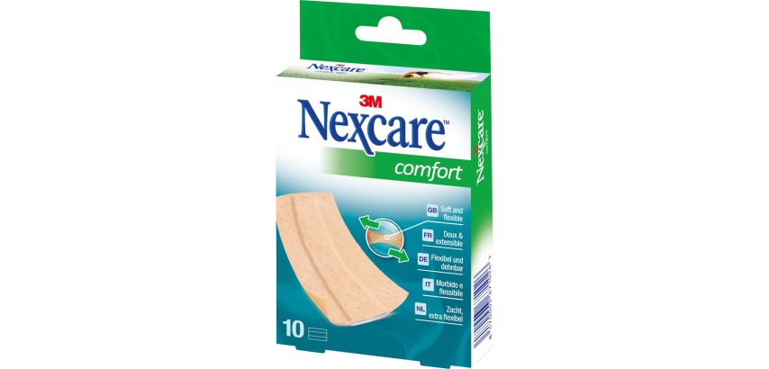 3M Nexcare Comfort bandage 360° ft 10 x 6 cm, to cut, pack of 10 pieces