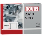 Novus agrafes 23/10, boîte de 1000 agrafes