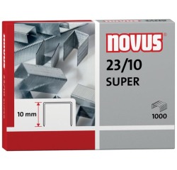 Novus nietjes 23/10, doos met 1000 nietjes