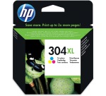 HP cartouche d'encre 304XL, 300 pages, OEM N9K07AE, 3 couleurs