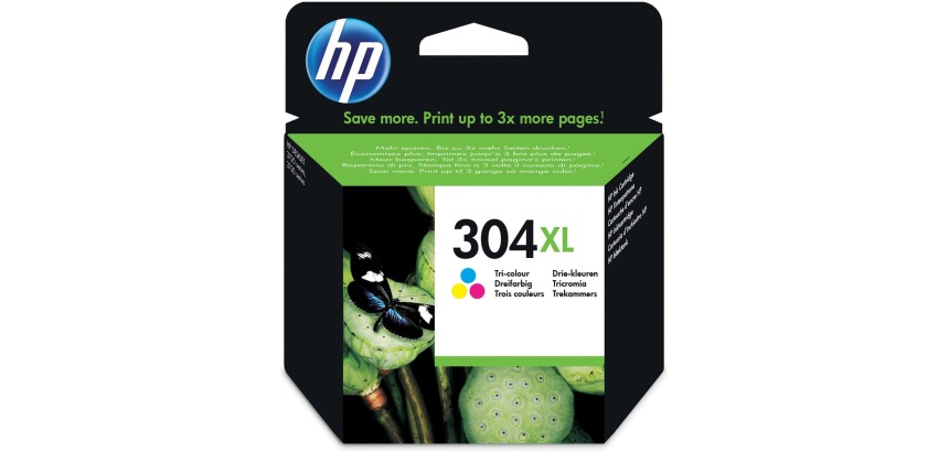 HP cartouche d'encre 304XL, 300 pages, OEM N9K07AE, 3 couleurs