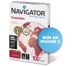 Navigator Presentation papier de présentation, ft A4, 100 g, paquet de 500 feuilles