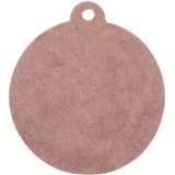 Bouhon extra sterke kartonnen figuren eco Kerstbal, diameter 70mm, pak van 4 stuks