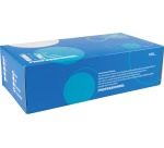 Gants en nitrile, extra small, bleu, boîte de 100 pièces