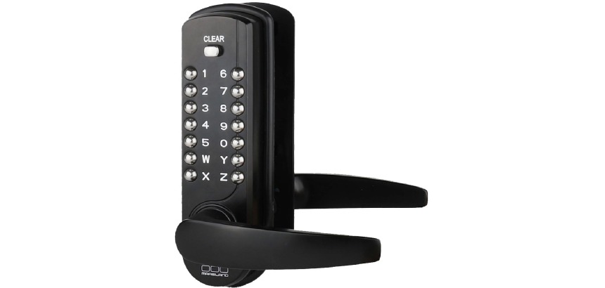 Maasland serrure à code numérique NK7500, noir mat