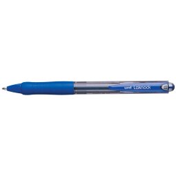 Uni-ball stylo bille Laknock largeur de trait: 0,4 mm, bille: 1 mm, pointe moyenne, bleu