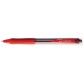 Uni-ball stylo bille Laknock largeur de trait: 0,4 mm, bille: 1 mm, pointe moyenne, rouge