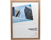 Hampton cadre de photo Sorbonne, en 2 cm MDF, effet chêne, A3