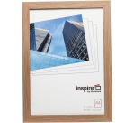 Hampton cadre de photo Sorbonne, en 2 cm MDF, effet chêne, A4