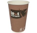 <p>Becher Love Nature, aus Karton, 180 ml, Packung mit 80 Stück</p>