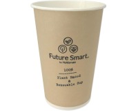 Gobelet Future Smart, en carton, 180 ml, paquet de 100 pièces