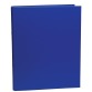 classeur pour ft A4, 2 anneaux de 25 mm, en PVC, bleu