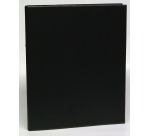 binder for A4, 2 rings of 25 mm, PVC, black