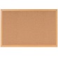 Bi-Office Earth Prime tableau en liège, cadre en chene, ft 90 x 60 cm