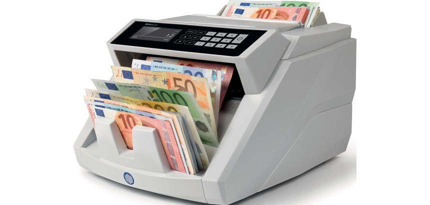 Safescan Geldscheinzählmaschine 2465S, mit sechsfacher Falschgelderkennung