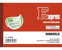 Sigel bonboekjes genummerd 1-50, 50 x 2 vel, zelfkopiërend