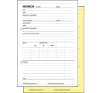 Sigel Expres Arbeitsblock, Format A5, Niederländisch, Duplikat (50 x 2 Blatt)