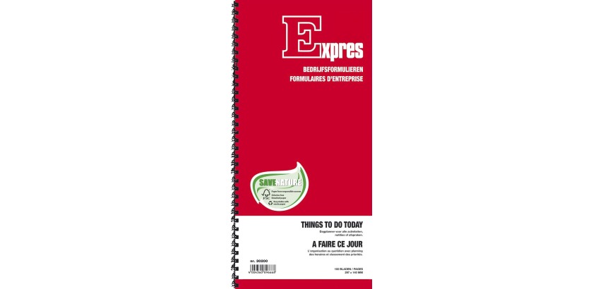 Sigel Expres Things To Do Today, ft 29.7 x 14 cm, international