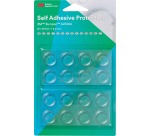 3M butées adhésives Bumpon, transparent, blister de 16 pièces