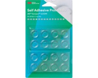 3M zelfklevende stootdoppen Bumpon, transparant, blister met 16 stuks