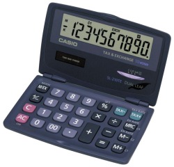 Casio zakrekenmachine SL-210TE