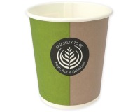 Drinkbeker Coffee To Go, uit karton, 100 ml, pak van 80 stuks