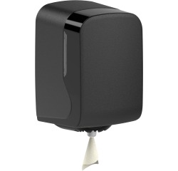 Spotless poetspapierdispenser Midi, zwart