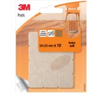 3M Pads, Extra soft, ft 24 x 22 mm, blister de 12 pièces
