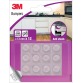 3M Bumpers, Anti shock, 13 mm, blister de 12 pièces