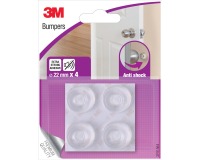 3M Bumpers, Anti shock, 22 mm, blister van 4 stuks