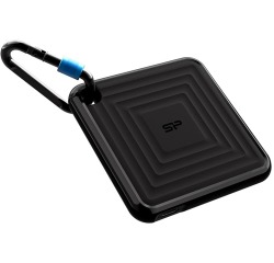 Silicon Power disque dur SSD portable, USB-C, 1 To, noir