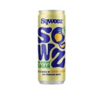 SQWZ frisdrank Lemon Ginger BIO, blikje van 25 cl, pak van 12 stuks