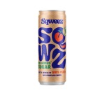 SQWZ frisdrank White Peach BIO, blikje van 25 cl, pak van 12 stuks