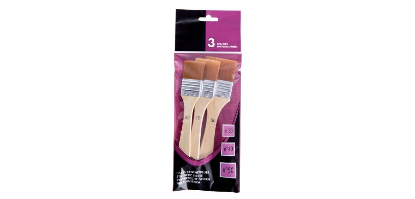 Spalter Varnish Brush Set, 3 Pieces