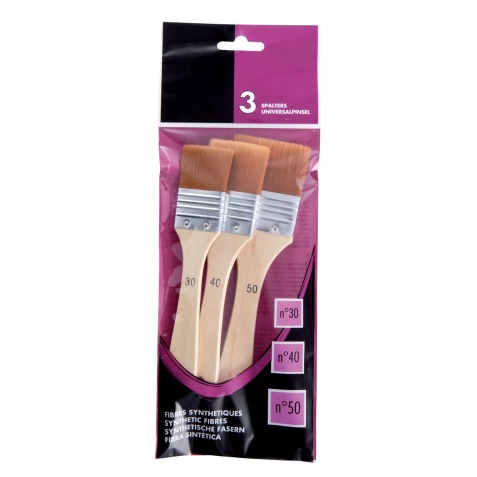 Brosse à vernis Spalter set, 3 pièces