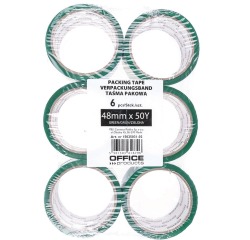 OFFICE products ruban d'emballage, 48 mm x 46 m, vert