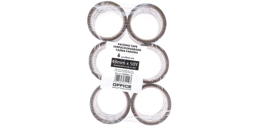 OFFICE products ruban d'emballage, 48 mm x 46 m, brun