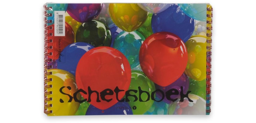 Papyrus Skizzenblock Ballon, 120 g/m², Format A5, 20 Blatt