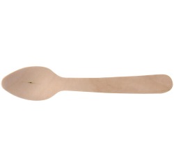 Cuillère Pure, en bois, 11 cm, paquet de 250 pièces