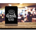 Bi-Office chalkboard for the menu table, A4