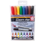 Sakura marqueur IDenti-Pen, étui de 8 pièces en couleurs assorties