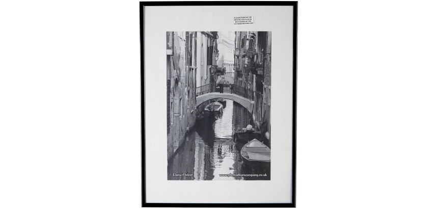 TPAC cadre photo aluminium, noir, A3