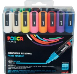 DE_POSCA MARQ PEINT 2,5 ASS 16X